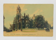College Hall University of Pennsylvania Philadelphia PA Postcard Posted 1905 picture