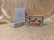 1930s The Dionne Quintuplets Deck of Playing Cards Blue Checker New With Box picture