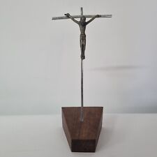 VTG Crucifix Wood Metal 6.5