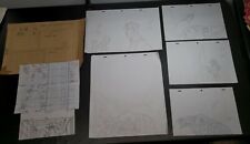 Marvel animation cel  vintage production art Marvel comic drawings X1 picture