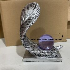 Feather Snake Reality Sphere bracket base natural Crystal ball holder G04 picture