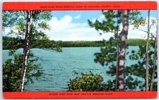 Postcard - Greetings From Pontiac Lake In Oakland County - Michigan picture