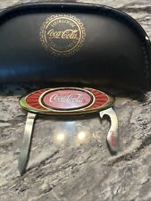 Coca Cola Collector Knife By The Heirloom collectibles In Case picture