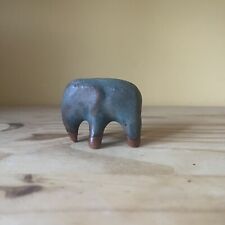 Handmade Celadon Clay Elephant picture