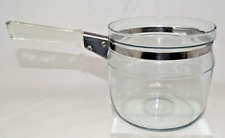 PYREX Flameware Double Boiler 6763 B12 Lower Glass Pot Only Replacement picture
