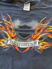 Harley Davidson T Shirt Men's Size Large Kersting's N Judson IN DBL graphics picture