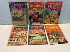 VINTAGE Lot of 6 Archie Series Comic Books 60’s-70’s VG picture