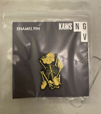 kaws ngv enamel pin picture