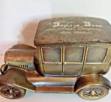 1950s Banthrico 1927 Ford Model T Car Metal Bank Boulder Bank And Trust Tulsa OK picture