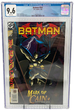 BATMAN #567 CGC Graded 9.6 White Pages 1st Appearance of Batgirl Cassandra Cain picture