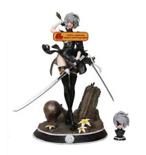 Hot Game Character android 2B Sword Hot Girl Figure Statue Toy Gift picture