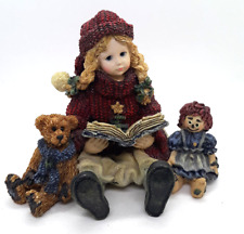 Boyds Yesterday's Child Megan With Elliot and Annie 1995 Dollhouse Collection picture