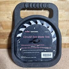 Vintage Sears Craftsman USA Circular Saw Blade Tote Carry Case Blades 9-32111 picture