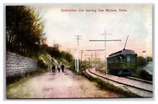 Des Moines & Central Iowa Railway ~ Interurban Car ~ UNP picture