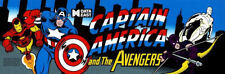 Captain America And The Avengers Arcade Marquee/Sign (26