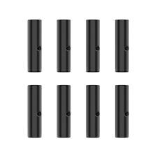 24pk Cigarette Glass Crutch Tips BLACK can be used in Rolling Machine 8mm picture
