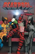 DEADPOOL #1 Mike Mayhew Studio Variant Cover A Trade Dress Glow Sig with COA picture