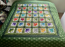 Amish Quilt for Sale Maple Leave New Amish King Quilt New Amish Queen Quilt picture