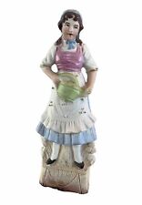 Vintage WKC Graefenthal Germany Figurine ~ Farm Girl #3528 ~ 6” Tall MINT picture