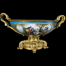 Antique 19th Century French Louis XVI Sevres Porcelain Jardiniere picture