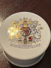Prince Charles and Princess Diana commemorative wedding dish picture