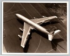 Aviation Airplane American Airlines Boeing 707 Flagship 1960s B&W 8x10 Photo C2 picture