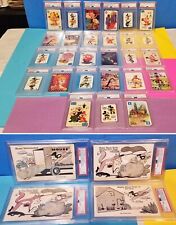 💥1937-1963 DISNEY MIGHTY MOUSE CHIPMUNKS PIC ONE of 31 PSA Cards PERFECT GIFT💥 picture