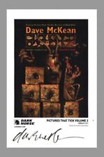 Dave McKean Signed Pictures That Tick Promo Art Print / Sandman Vertigo DC Comic picture