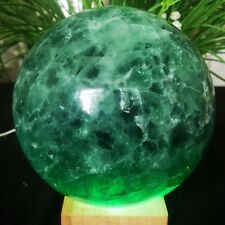 12.54LB Polishing and restoration of natural colored fluorite crystal ball 5700g picture