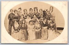 RPPC Group of 20 Ladies Wearing Hats Real Photo Postcard Cyko 1904 - 1920s J9 picture