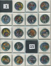 Batman - 1966 METAL BATCOINS PARTIAL SET, Space Magic, 18 of 20 Coins, CLEAN picture