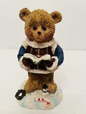 Greenbrier Teddy Bear Caroler Collectible Figurine 5