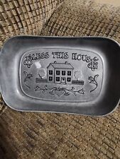Vintage Pewter Bread Tray Wilton Armetale 7x11in picture