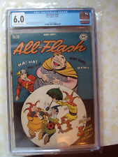 ALL-FLASH #24, 1946 DC COMICS, CGC 6.0 Off White to White Pages (Rare grade) picture