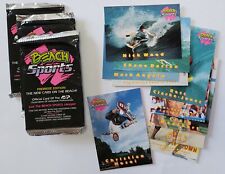 BEACH SPORTS PREMIERE EDITION 1992 TRADING CARDS Packs & singles **READ INFO** picture