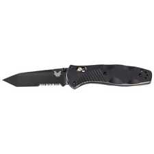 Benchmade Knives Barrage 583SBK Serrated Black 154CM Stainless Black Valox picture