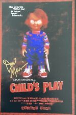 Don Mancini Authentic Signed Childs Play 12x8 Photo AFTAL picture