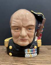BAIRSTOW MANOR 'WINSTON CHURCHILL' CHARACTER JUG D-DAY INVASION 207/350 - RARE picture
