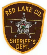 MINNESOTA MN RED LAKE COUNTY SHERIFF DEPARTMENT NICE SHOULDER PATCH POLICE picture