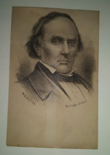 Antique Daniel Webster Famous Politician Bufford Boston Trade Card picture