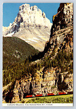 Vintage Postcard Cathedral Mountain Yoho National Park British Columbia Canada picture