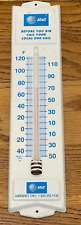 Vintage Metal AT&T Advertising Thermometer picture