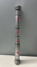 Star Wars Darth Maul Double Bladed Lightsaber 62” 2011 Hasbro Red Fast Shipping picture