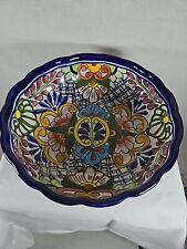 Talavera Bowl Mexican Pottery Bowl 10