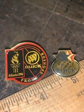 2 Buick -Tie Tac Pins- Atlanta 1996 Olympics And 1980 picture