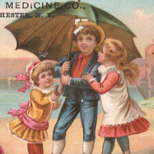 1880s Dr Pardee Medicine Co Rochester New York Quack Remedy Victorian Trade Card picture