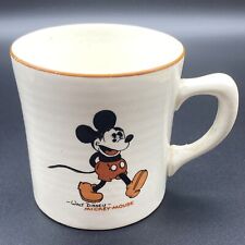 Very Rare 1930s Mickey Mouse Walt Disney Mug Great Condition Patriot China picture