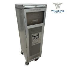 Gray Galley Waste Cart (Half Size) picture