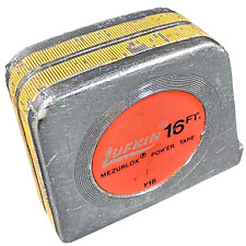 Lufkin Y16 Tape Measure 16 Ft Mezurlok Power Tape Made in USA Vintage picture
