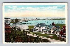 Watch Hill RI-Rhode Island, Little Narragansett Bay Napatree Pt Vintage Postcard picture
